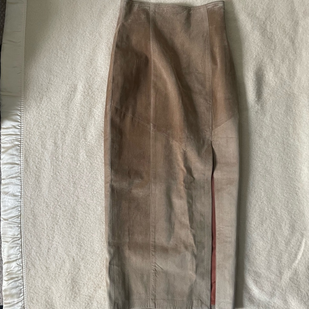 Danier Suede Shirt Long